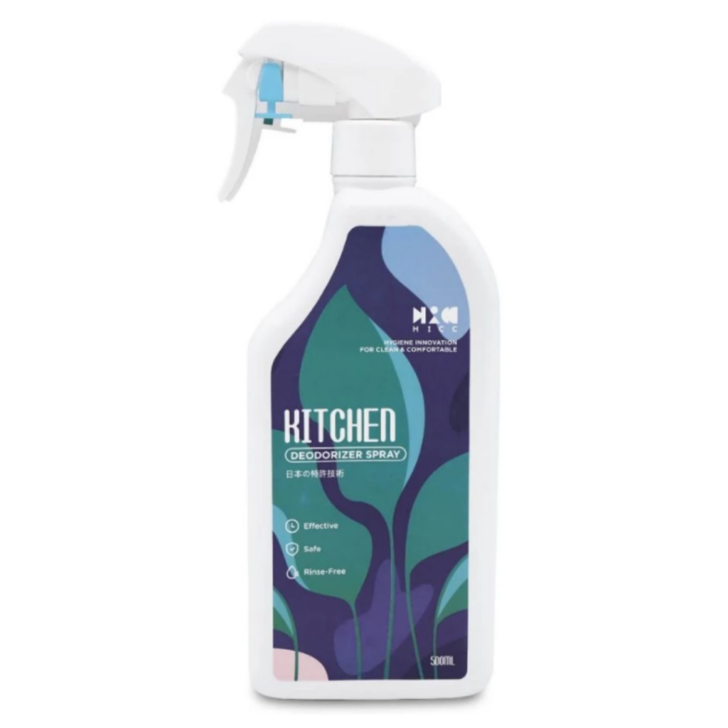 HICC Kitchen Antibacterial Disinfection & Deodorizer Spray (500ML) EduFix
